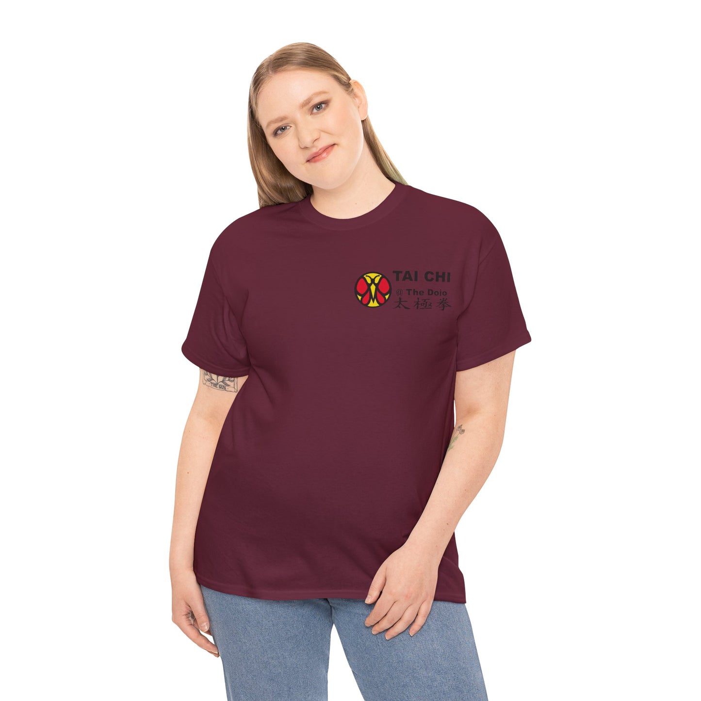 Tai Chi Unisex Heavy Cotton Tee